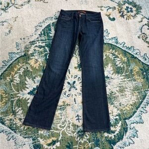 Joes Jeans womens size 29 curvy boot cut jeans dark blue Dixie wash x35 LONG